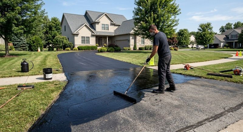 Residential Asphalt Sealing in Columbus, OH